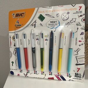 BiC 4 COLOR Ball Pens ✍️